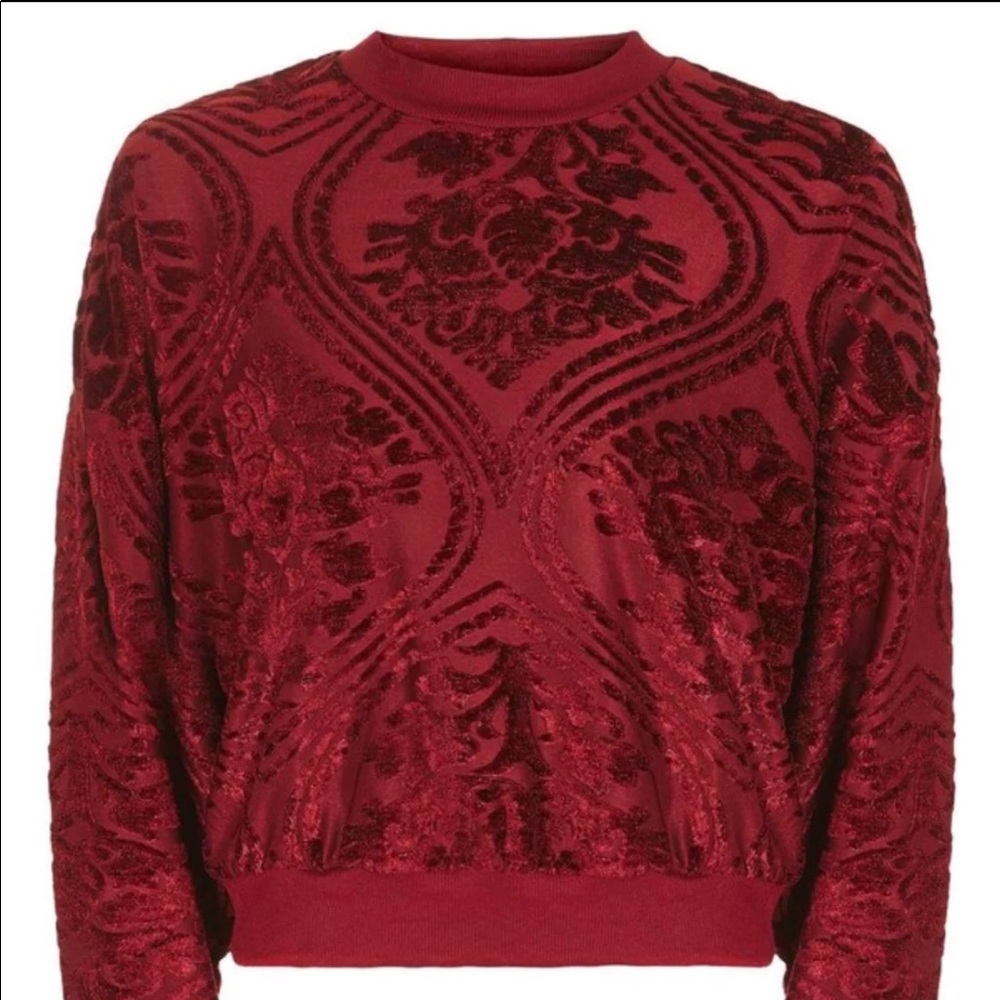 NEW Topshop Embossed Sweater!